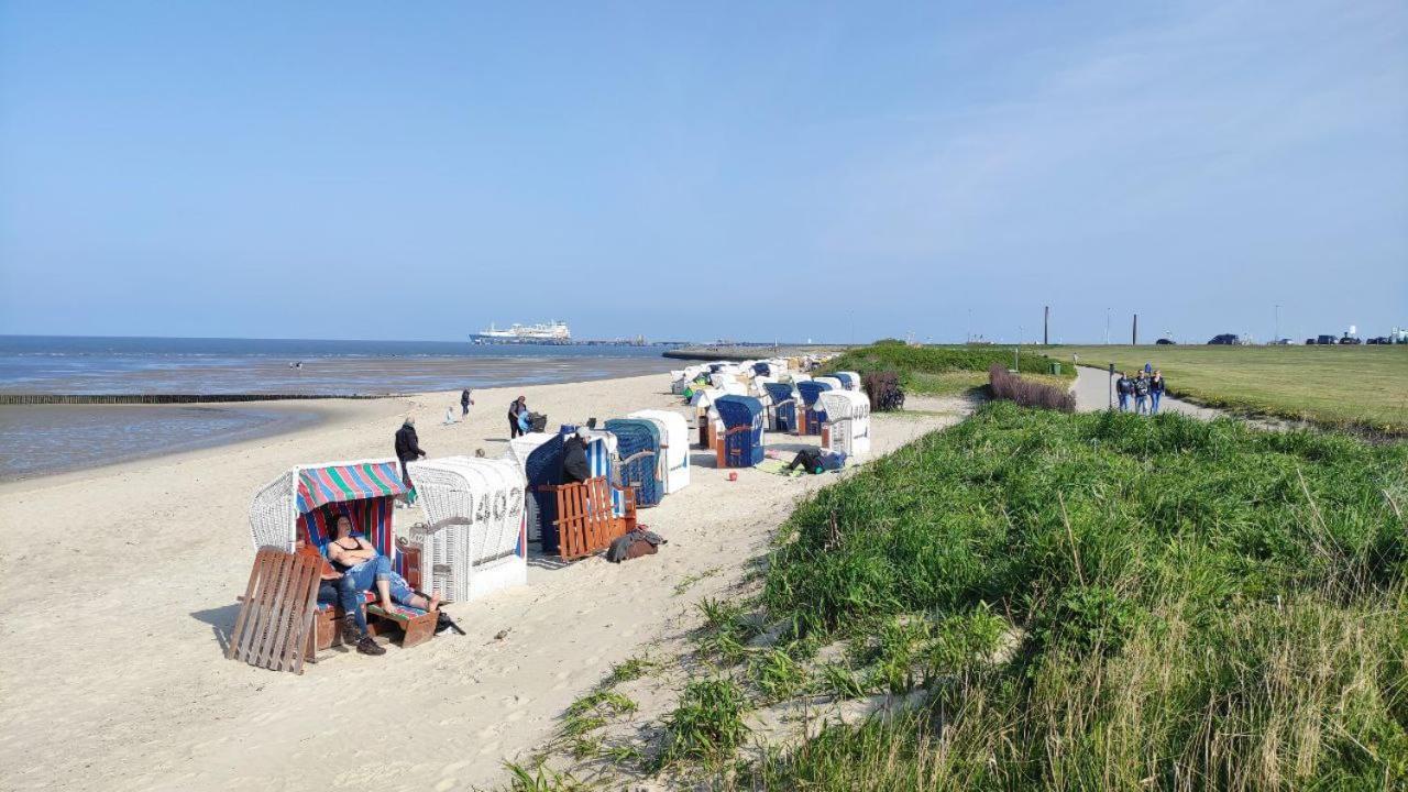 Gemütliche 3-Zimmer - Ferienwohnung mit Kabel-TV, Wilhelmshaven, Hooksiel Exterior foto