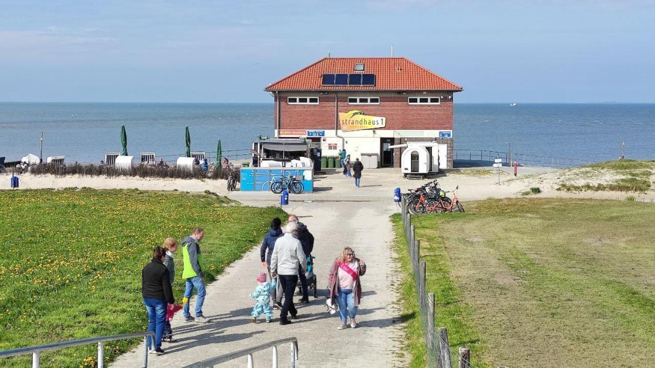 Gemütliche 3-Zimmer - Ferienwohnung mit Kabel-TV, Wilhelmshaven, Hooksiel Exterior foto